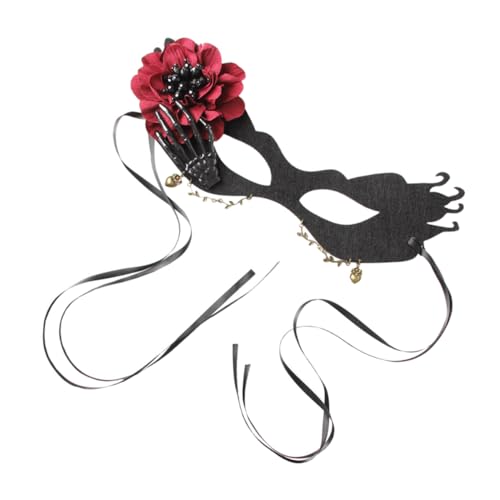 Ipetboom 1 Stück Halbmaske für Damen Gruselige Maske für und Karneval für Partys Cosplay und Festliche Anlässe von Ipetboom