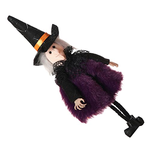 Ipetboom 1 Stück Halloween Hexenanhänger aus Dekoratives Pendant für Wohnzimmer und Schlafzimmer Leicht und Tragbar für Halloween Feiern von Ipetboom