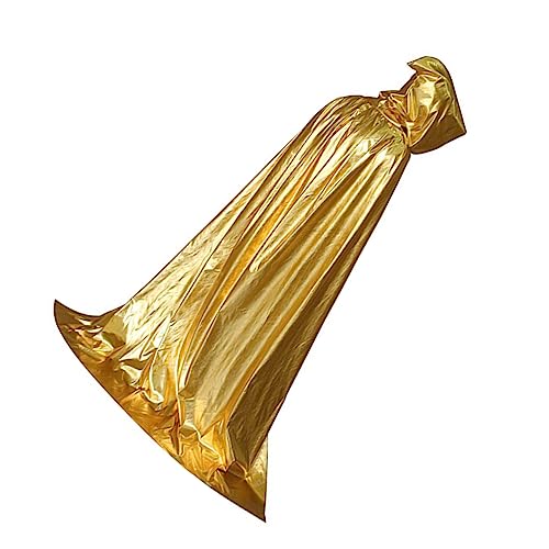 Ipetboom 1 Stück Hochwertiger Halloween Umhang mit Kapuze für Damen und Herren Stilvolles Cosplay Kostüm für Rollenspiele Partys und Halloween Veranstaltungen Metallic Glänzend Ipetboom 1 Stück Hochwertiger Halloween Umhang mit Kapuze für Damen und Herren Stilvolles Cosplay Kostüm für Rollenspiele Partys und Halloween Veranstaltungen Metallic Glänzend von Ipetboom