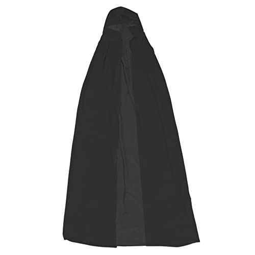 Ipetboom 1 Stück Hooded Halloween Umhang für Erwachsene Cosplay Kostüm Partys Bühnenauftritte Halloween und Schwarz von Ipetboom