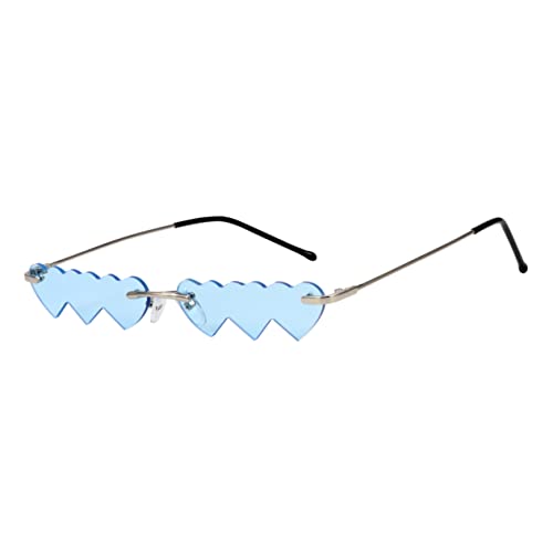 Ipetboom 1 Stück Kleine Rahmen Sonnenbrille Elegante Sonnenbrille Partykostümzubehör schicke sonnenbrille Retro-Brille einteilige Sonnenbrille unregelmäßige Gläser Kieselgel Zufällige Farbe Ipetboom 1 Stück Kleine Rahmen Sonnenbrille Elegante Sonnenbrille Partykostümzubehör schicke sonnenbrille Retro-Brille einteilige Sonnenbrille unregelmäßige Gläser Kieselgel Zufällige Farbe von Ipetboom