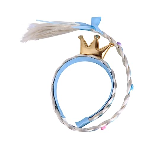 Ipetboom 1 Stück Kostüm Krone Haarreif für Prinzessinnen Haarschmuck für Partys und Festivals Lange Geflochtene Haardekoration Sicher und Geruchlos aus Gefertigt Ipetboom 1 Stück Kostüm Krone Haarreif für Prinzessinnen Haarschmuck für Partys und Festivals Lange Geflochtene Haardekoration Sicher und Geruchlos aus Gefertigt von Ipetboom