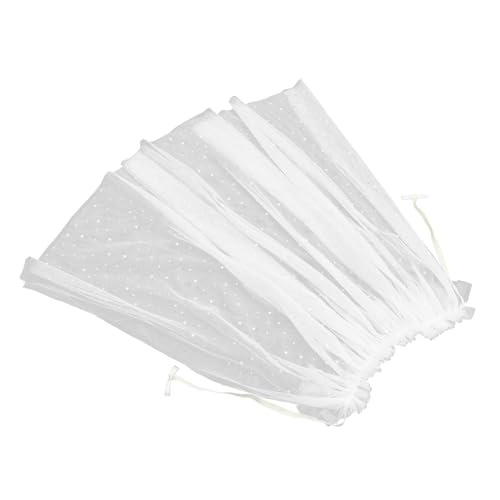 Ipetboom 1 Stück Prinzessin Rock Cape Cosplay-Mantel Kap Mädchen tun so, als ob sie einen Umhang hätten Schneeflockenmantel Maskenkostüm Umhang Polyester (Polyester) Weiß von Ipetboom