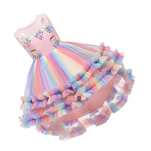 Ipetboom 1 Stück Prinzessinenkleid Kleid Für Mädchen Mädchen-tüllkleid Mädchen Prinzessin Verkleiden Sich Kinderrock Tutu-kleid Für Babys Tutu-kleid Für Tutu Für Rosa von Ipetboom