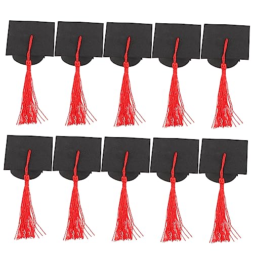Ipetboom 10 Stück Teiliges Mini Abschluss Hüte Tortendekoration für Graduationsfeiern für Cupcakes und Kuchen Kreative Diy Dekoration für Abschlussfeiern Papierhandwerk mit Quasten Design Ipetboom 10 Stück Teiliges Mini Abschluss Hüte Tortendekoration für Graduationsfeiern für Cupcakes und Kuchen Kreative Diy Dekoration für Abschlussfeiern Papierhandwerk mit Quasten Design von Ipetboom