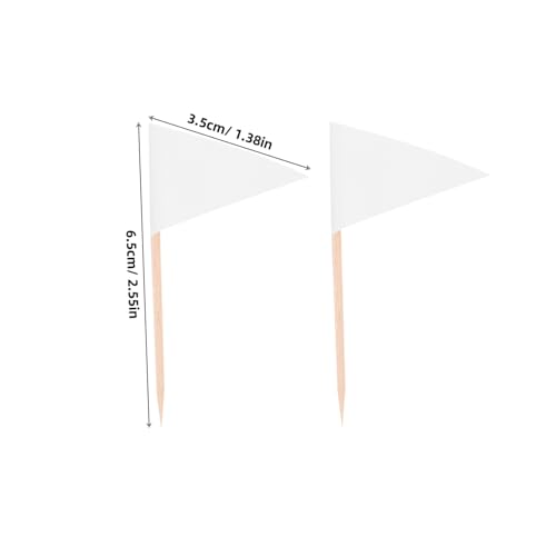 Ipetboom 100 Stück Mini Zahnstocher Flags Dreieckige Cupcake Toppers Lebensmittelmarkierer für Partys Hochwertige Partydekorationen für Geburtstage Hochzeiten Buffet Ipetboom 100 Stück Mini Zahnstocher Flags Dreieckige Cupcake Toppers Lebensmittelmarkierer für Partys Hochwertige Partydekorationen für Geburtstage Hochzeiten Buffet von Ipetboom