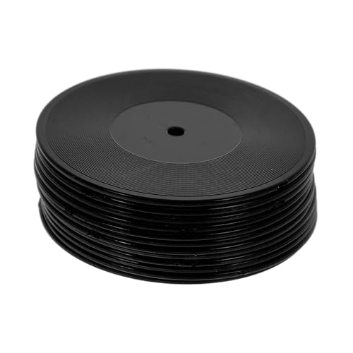 Ipetboom 12 Stück Musikzimmer Dekor Vinylplatten Retro-möbel Puppenzubehör Realistische Miniatur-schallplatten Sammlung Ipetboom 12 Stück Musikzimmer Dekor Vinylplatten Retro-möbel Puppenzubehör Realistische Miniatur-schallplatten Sammlung von Ipetboom