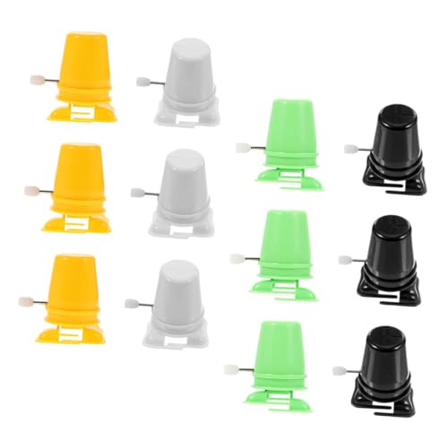 Ipetboom 12 Stück Teiliges DIY Zubehör Robotermechanismus Aufziehspielzeug Bewegliche Beinmechanik Langlebig Praktisch zum Basteln und Spiel für Erwachsene von Ipetboom