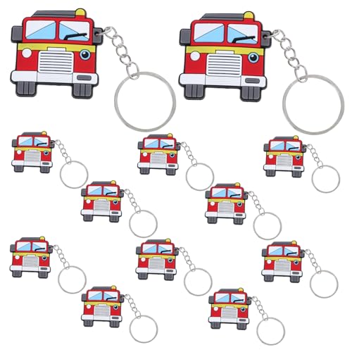 Ipetboom 12 Stück Teiliges Feuerwehrwagen Schlüsselanhänger Feuerwehrmann Themenparty Mitgebsel für Kindergeburtstage Vielseitig Einsetzbar als Schlüsselanhänger oder Rucksackanhänger Ipetboom 12 Stück Teiliges Feuerwehrwagen Schlüsselanhänger Feuerwehrmann Themenparty Mitgebsel für Kindergeburtstage Vielseitig Einsetzbar als Schlüsselanhänger oder Rucksackanhänger von Ipetboom
