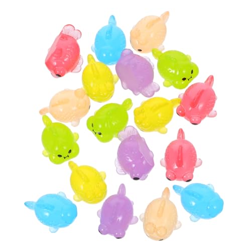 Ipetboom 18 Stück Teiliges Miniatur Fisch mit Nachtleuchtfunktion Resin Goldfische für Aquarium Dekoration Kleine Meeresfiguren DIY Fischglas Ornamente für Büro und Zuhause Ipetboom 18 Stück Teiliges Miniatur Fisch mit Nachtleuchtfunktion Resin Goldfische für Aquarium Dekoration Kleine Meeresfiguren DIY Fischglas Ornamente für Büro und Zuhause von Ipetboom