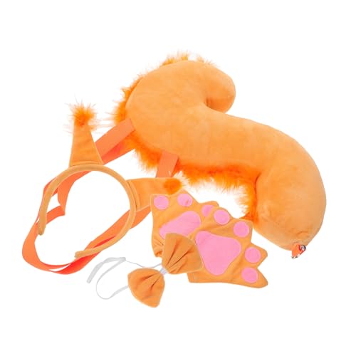 Ipetboom 1Satz Cosplay Kostüm Set Tier Stirnband Mit Fliege Handschuhen Geburtstagsfeiern Maskenbälle Rollenspiele Ipetboom 1Satz Cosplay Kostüm Set Tier Stirnband Mit Fliege Handschuhen Geburtstagsfeiern Maskenbälle Rollenspiele von Ipetboom