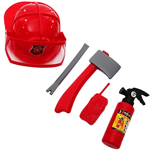 Ipetboom 1Satz Feuerwehrmann Kostüm Teiliges Rollenspielzubehör Für Kreative Cosplay Für Karneval Geburtstagsfeiern Fantasievolles von Ipetboom