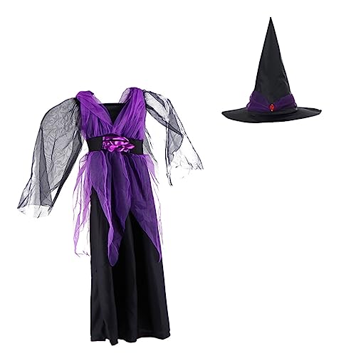 Ipetboom 1Satz Halloween Kostüm Mit Hut Cosplay Rollenspiel Outfit Für Halloween Langlebig Atmungsaktiv Karneval Kostümpartys Ipetboom 1Satz Halloween Kostüm Mit Hut Cosplay Rollenspiel Outfit Für Halloween Langlebig Atmungsaktiv Karneval Kostümpartys von Ipetboom