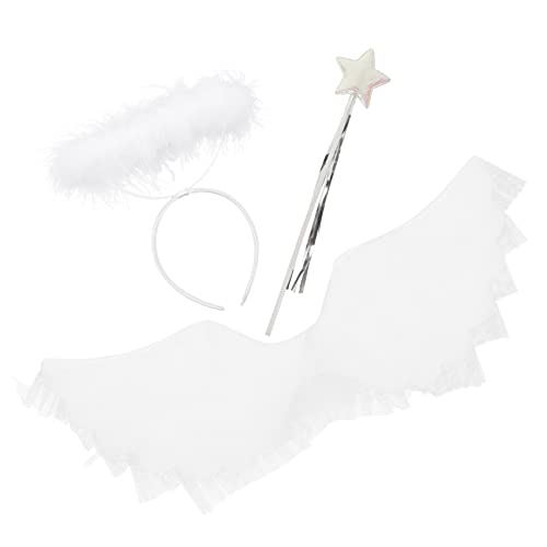 Ipetboom 1Satz Kostüm Für Teiliges Cosplay Requisiten Mit Flügeln Zauberstab Für Halloween Karneval Fotoshootings Ipetboom 1Satz Kostüm Für Teiliges Cosplay Requisiten Mit Flügeln Zauberstab Für Halloween Karneval Fotoshootings von Ipetboom
