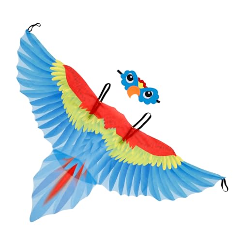 Ipetboom 1Satz Papageien Kostümset Für Umhang Kopfstück Für Vogelkleid Tag Rollenspiele Bühnenaufführungen Hochwertige Verarbeitung Sicheres Ipetboom 1Satz Papageien Kostümset Für Umhang Kopfstück Für Vogelkleid Tag Rollenspiele Bühnenaufführungen Hochwertige Verarbeitung Sicheres von Ipetboom