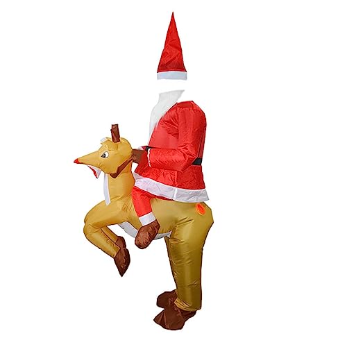 Ipetboom 1Stück Aufblasbares Weihnachtskostüm Mit Design Partys Cosplay Batterie Wiederverwendbar Ipetboom 1Stück Aufblasbares Weihnachtskostüm Mit Design Partys Cosplay Batterie Wiederverwendbar von Ipetboom