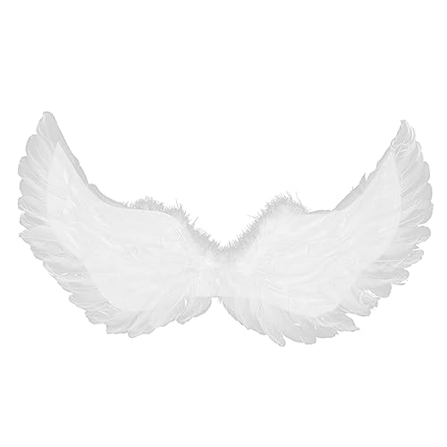 Ipetboom 1Stück Federflügel Kreative Cosplay Requisiten Für Kinderpartys Weißes Engelsflügel Für Maskerade Bühnenauftritte Für Kostüm Events Fotografien Ipetboom 1Stück Federflügel Kreative Cosplay Requisiten Für Kinderpartys Weißes Engelsflügel Für Maskerade Bühnenauftritte Für Kostüm Events Fotografien von Ipetboom