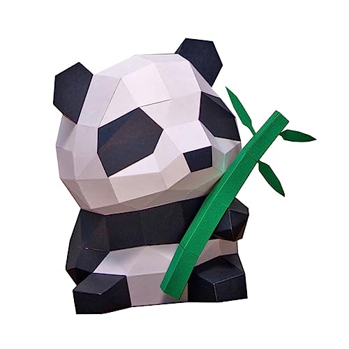 Ipetboom 1Stück Papiermodell Panda Bastelset Niedliches Origami Kreativität und Praktischen Fähigkeiten für Geometrisches Design aus Naturpapier Einfache Handhabung Ipetboom 1Stück Papiermodell Panda Bastelset Niedliches Origami Kreativität und Praktischen Fähigkeiten für Geometrisches Design aus Naturpapier Einfache Handhabung von Ipetboom