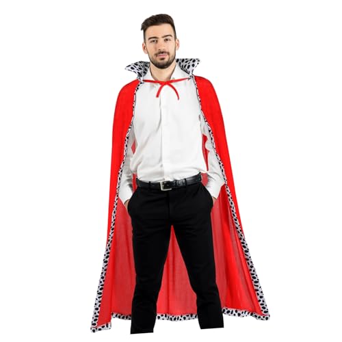 Ipetboom 1Stück Umhang Für Halloween Cosplay Cape Lang Kostüm Für Partys Auftritte Perfektes Zubehör Für Karneval von Ipetboom