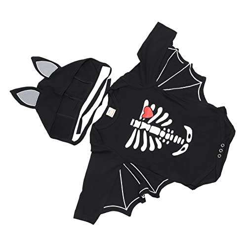 Ipetboom 1stück Mädchen Overall Halloween Design Niedliches Muster Langärmliger Jumpsuit Für Mädchen Und Jungen Für Halloween-partys Und Familienausflüge Atmungsaktivem Ipetboom 1stück Mädchen Overall Halloween Design Niedliches Muster Langärmliger Jumpsuit Für Mädchen Und Jungen Für Halloween-partys Und Familienausflüge Atmungsaktivem von Ipetboom