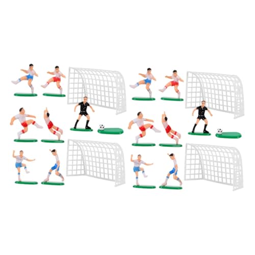 Ipetboom 2 Sätze Miniatur Fußball Tortendeko Teiliges mit und Spielern Dekoration für Geburtstagsfeiern und Sportevents Ipetboom 2 Sätze Miniatur Fußball Tortendeko Teiliges mit und Spielern Dekoration für Geburtstagsfeiern und Sportevents von Ipetboom