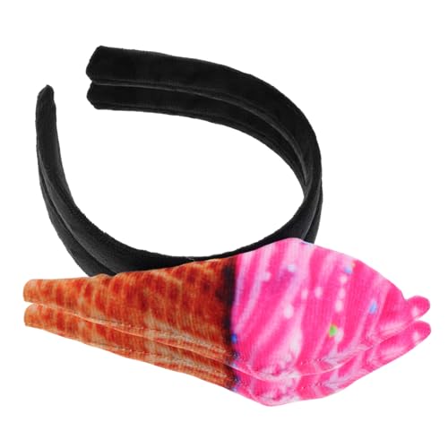 Ipetboom 2 Stück Eiscreme Stirnband Teiliges Haarschmuck für Lustiger Eistüten Partyhut für Kostümpartys Makeup und Alltagsgebrauch Ipetboom 2 Stück Eiscreme Stirnband Teiliges Haarschmuck für Lustiger Eistüten Partyhut für Kostümpartys Makeup und Alltagsgebrauch von Ipetboom