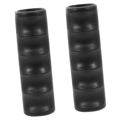 Ipetboom 2 Stück Griffabdeckung Lenkergriffe Einkaufswagengriffschutz Trolleygriffschutz Griffummantelung Rollstuhlzubehör Gehhilfengriffkissen Schwarzes PVC Ipetboom 2 Stück Griffabdeckung Lenkergriffe Einkaufswagengriffschutz Trolleygriffschutz Griffummantelung Rollstuhlzubehör Gehhilfengriffkissen Schwarzes PVC von Ipetboom