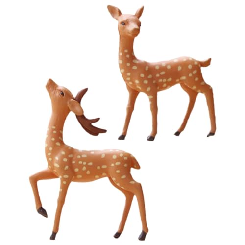 Ipetboom 2 Stück REH Figuren Mikro Landschaft Deko für Garten Terrasse und Innenräume Realistische Tiermodelle für Kreative DIY Projekte und Besondere Anlässe Ipetboom 2 Stück REH Figuren Mikro Landschaft Deko für Garten Terrasse und Innenräume Realistische Tiermodelle für Kreative DIY Projekte und Besondere Anlässe von Ipetboom