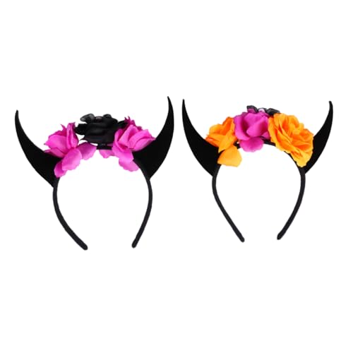 Ipetboom 2 Stück Stirnband aus Horn haarreif halloween haarreifen halloween haarband halloween Halloween-Blumen-Stirnband Zubehör lustig Halloween-Haarband Halloween-Kopfschmuck Stoff Black Ipetboom 2 Stück Stirnband aus Horn haarreif halloween haarreifen halloween haarband halloween Halloween-Blumen-Stirnband Zubehör lustig Halloween-Haarband Halloween-Kopfschmuck Stoff Black von Ipetboom