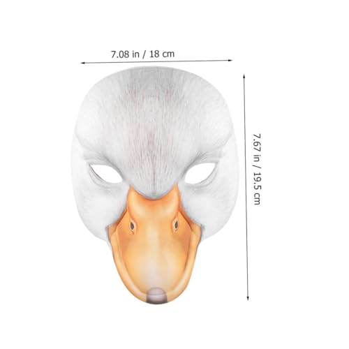 Ipetboom 2 Stück Teiliges Duck Cosplay Maskenset aus Eva Niedliche Halbgesichts Halloween Maske Lustige Kostümmaske für Karneval Fasching Maskerade Wiederverwendbar und Komfortabel Ipetboom 2 Stück Teiliges Duck Cosplay Maskenset aus Eva Niedliche Halbgesichts Halloween Maske Lustige Kostümmaske für Karneval Fasching Maskerade Wiederverwendbar und Komfortabel von Ipetboom