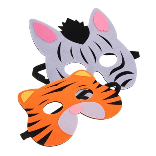 Ipetboom 2 Stück Tiermasken für Cartoon Tiermasken für Halloween Karneval und Cosplay Lustige Requisiten für Bühnenauftritte und Kostümpartys Ipetboom 2 Stück Tiermasken für Cartoon Tiermasken für Halloween Karneval und Cosplay Lustige Requisiten für Bühnenauftritte und Kostümpartys von Ipetboom