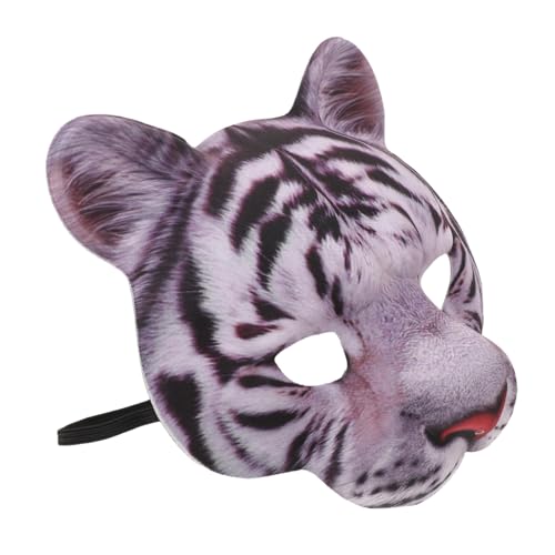Ipetboom 2 Stück Tiger Masken Halbgesicht Tiermasken für Fasching Karneval Halloween Party Atmungsaktiv Leicht Bequeme Vielseitig Kombinierbar für Cosplay und Maskerade Ipetboom 2 Stück Tiger Masken Halbgesicht Tiermasken für Fasching Karneval Halloween Party Atmungsaktiv Leicht Bequeme Vielseitig Kombinierbar für Cosplay und Maskerade von Ipetboom