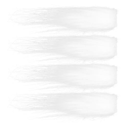 Ipetboom 2Stücke Weißes Weihnachtsmann Augenbrauen Kostüm Accessoires für Männer und Frauen für Karneval Halloween Weihnachten und Maskerade-Partys von Ipetboom