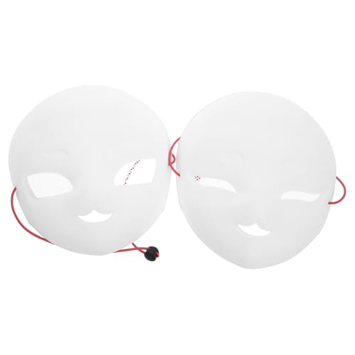 Ipetboom 2 Stücke Weiße Embryomaske Weiße Maskerademaske Halloween-augenmaske Maske Unbemalt Farbe Maske Gesichtsmasken Selber Machen Volle Maskerade-maske Plastikmaske Plastik Weiß Ipetboom 2 Stücke Weiße Embryomaske Weiße Maskerademaske Halloween-augenmaske Maske Unbemalt Farbe Maske Gesichtsmasken Selber Machen Volle Maskerade-maske Plastikmaske Plastik Weiß von Ipetboom