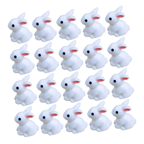 Ipetboom 20 Stück Teiliges Resin Hasen Modell Realistische Weiße Kaninchen Figuren Detailgetreue Statische Tier Deko Langlebige Mikro Gartendekoration für DIY Landschaftsbau und Ostern Ipetboom 20 Stück Teiliges Resin Hasen Modell Realistische Weiße Kaninchen Figuren Detailgetreue Statische Tier Deko Langlebige Mikro Gartendekoration für DIY Landschaftsbau und Ostern von Ipetboom
