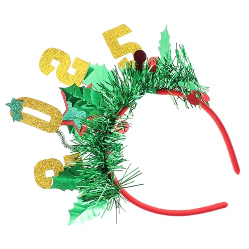 Ipetboom 2025 Stirnbanddekorationen Weihnachtshaarschmuck Glitzerndes Haarband Für Das Neue Jahr Frohes Neues Stirnband Weihnachtskopfschmuck Neues Jahr Stirnband Verrückter Hut Green Vlies Ipetboom 2025 Stirnbanddekorationen Weihnachtshaarschmuck Glitzerndes Haarband Für Das Neue Jahr Frohes Neues Stirnband Weihnachtskopfschmuck Neues Jahr Stirnband Verrückter Hut Green Vlies von Ipetboom