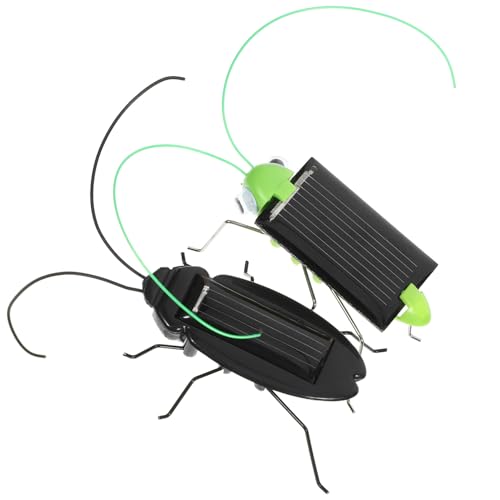 Ipetboom 2Pcs Solar Powered Toy Simulationsspielzeug Für Schüler Jungen Pädagogische Gefälschte Kakerlake Für Kinder Geburtstag Weihnachten Halloween Partygefallen Ipetboom 2Pcs Solar Powered Toy Simulationsspielzeug Für Schüler Jungen Pädagogische Gefälschte Kakerlake Für Kinder Geburtstag Weihnachten Halloween Partygefallen von Ipetboom