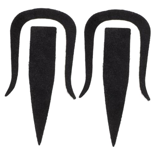 Ipetboom 2Sätze Cosplay Schnurrbart Realistische Kostüm Requisiten Für Halloween Rollenspiele Für Partys Bühnenauftritte von Ipetboom