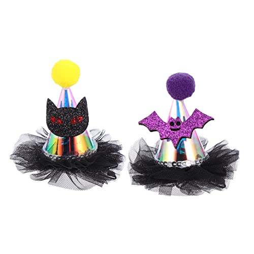 Ipetboom 2Stücke Halloween Haarnadeln mit Spitzenkappen Dekorative Cosplay Kopfbedeckung für Damen Perfektes Zubehör für Halloween Party und Themenveranstaltungen Geschenkidee Ipetboom 2Stücke Halloween Haarnadeln mit Spitzenkappen Dekorative Cosplay Kopfbedeckung für Damen Perfektes Zubehör für Halloween Party und Themenveranstaltungen Geschenkidee von Ipetboom