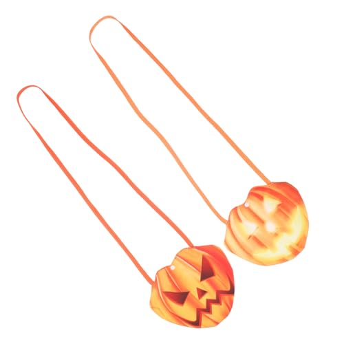 Ipetboom 2Stücke Halloween Leckerlibeutel Geschenkverpackung Süßigkeitstüten Für Feiertagspartys Halloween Dekoration Kompakt Leicht Für Partys von Ipetboom