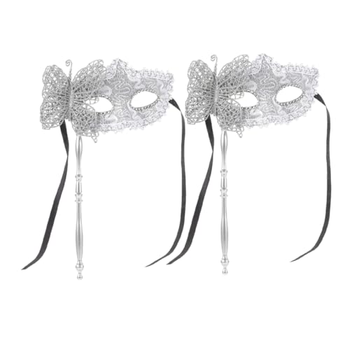 Ipetboom 2pcs Handheld Dragon Muster Masquerade -maske Mit Stick Für Cosplay -party Und Performance Komfortable Passform Für Frauen von Ipetboom