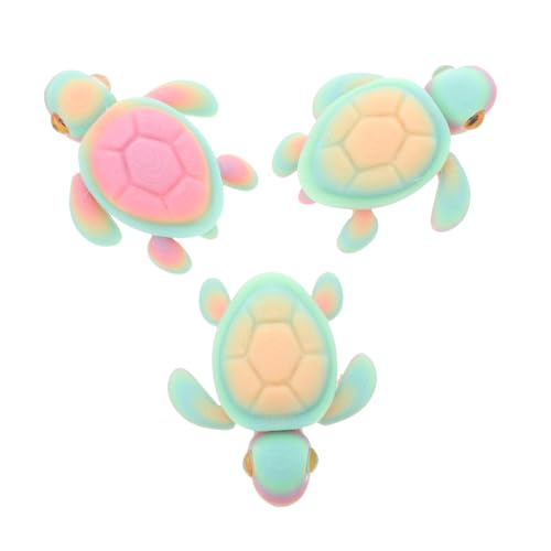 Ipetboom 3 Stück Gedruckte Kleine Schildkröten Deko mit Beweglichen Gelenken Nachtleuchtend Schwer Sinkend Realistische Miniatur Figuren für Aquarium und Fischglas Ipetboom 3 Stück Gedruckte Kleine Schildkröten Deko mit Beweglichen Gelenken Nachtleuchtend Schwer Sinkend Realistische Miniatur Figuren für Aquarium und Fischglas von Ipetboom