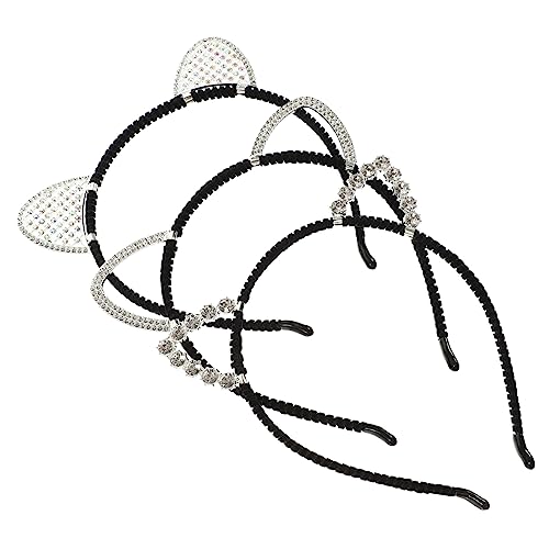 Ipetboom 3 Stück Haarschmuck für Katzenohren Ohrenstirnband Cosplay Halloween maßgeschneidert Rosa Paillette Haarreif mit Katzenohren Rollenspielstirnband mädchen stirnbänder Samt-Stirnband Ipetboom 3 Stück Haarschmuck für Katzenohren Ohrenstirnband Cosplay Halloween maßgeschneidert Rosa Paillette Haarreif mit Katzenohren Rollenspielstirnband mädchen stirnbänder Samt-Stirnband von Ipetboom