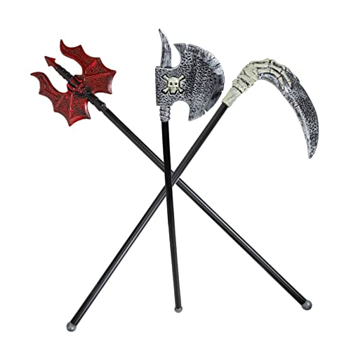 Ipetboom 3 Stück Halloween-Requisiten Halloween- Für Bühnenleistungsversorgung Kinderspielzeug Halloween-fälschung Plastik Colorful von Ipetboom
