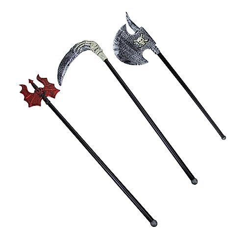 Ipetboom 3 Stück Simulierte Waffenspielzeug Kinderspielzeug Halloween-Klassenzimmerbevorzugungen Halloween -Dekorationen Halloween-Party-Requisiten Plastik Colorful von Ipetboom