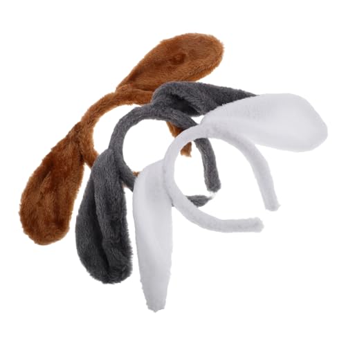 Ipetboom 3 Stück Teiliges Hundeohren Haarreif Weichem Plüsch Verstellbar und Langlebig Süßes Tierkostüm für Party Valentinstag Rollenspiel und Verkleidung Ipetboom 3 Stück Teiliges Hundeohren Haarreif Weichem Plüsch Verstellbar und Langlebig Süßes Tierkostüm für Party Valentinstag Rollenspiel und Verkleidung von Ipetboom