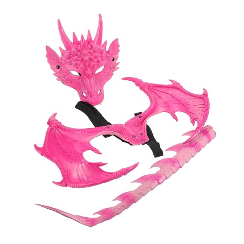 Ipetboom 3-teiliges Halloween-drachenkostüm-set Für, Flügel, Und Maske Für Halloween-party, Cosplay-auftritte Ipetboom 3-teiliges Halloween-drachenkostüm-set Für, Flügel, Und Maske Für Halloween-party, Cosplay-auftritte von Ipetboom