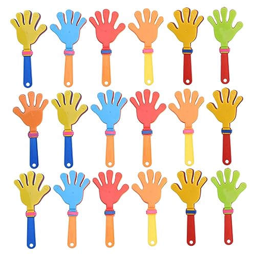 Ipetboom 36 Stück Teiliges Hand Clappers Kunststoff Handklatscher Klein Leicht Tragbar Party Lärm für Kindergeburtstag und Sportveranstaltungen Zufällige Farbe Ipetboom 36 Stück Teiliges Hand Clappers Kunststoff Handklatscher Klein Leicht Tragbar Party Lärm für Kindergeburtstag und Sportveranstaltungen Zufällige Farbe von Ipetboom