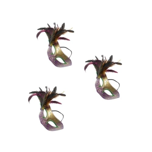 Ipetboom 3st Karnevalsmaske Halloween Masken Abschlussball-masken Cosplay-partymaske Maskenkostüme Für Frauen Maskerade-party-maske Prom Ball Spitzenmasken Karneval Gesichtsmaske Feder Ipetboom 3st Karnevalsmaske Halloween Masken Abschlussball-masken Cosplay-partymaske Maskenkostüme Für Frauen Maskerade-party-maske Prom Ball Spitzenmasken Karneval Gesichtsmaske Feder von Ipetboom