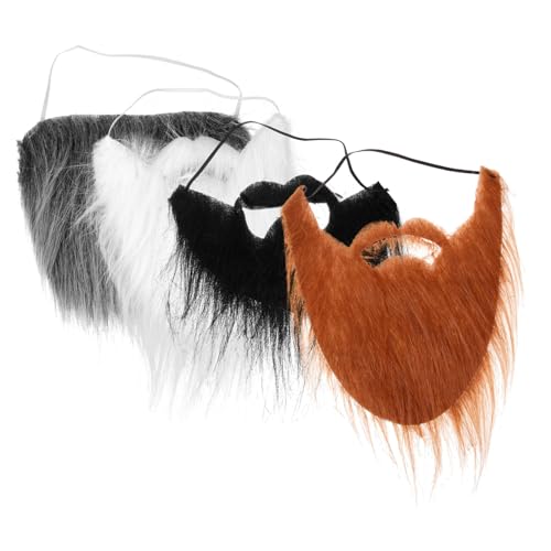 Ipetboom 4 Stück Cosplay -Kostümzubehör Halloween Kostümbärte für Erwachsene gefälscht Zaubererbart grau Cosplay-Bärte Verkleide dich Requisiten Bart Falsch Bart Polyester Ipetboom 4 Stück Cosplay -Kostümzubehör Halloween Kostümbärte für Erwachsene gefälscht Zaubererbart grau Cosplay-Bärte Verkleide dich Requisiten Bart Falsch Bart Polyester von Ipetboom